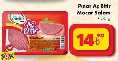 PINAR AÇ BİTİR MACAR SALAM